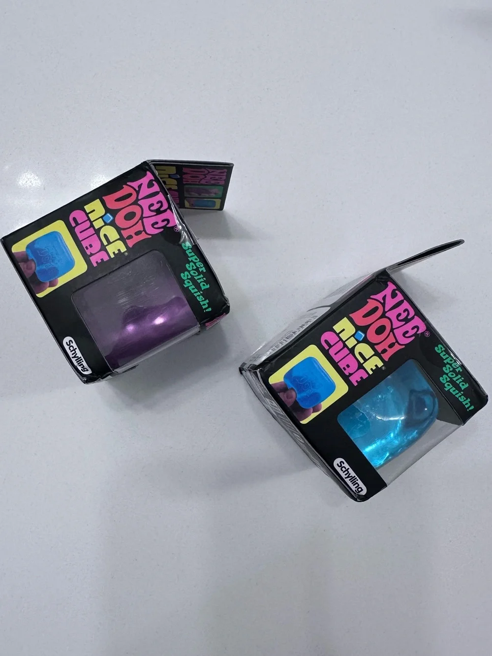 Needoh Nice Cube - Purple & Blue